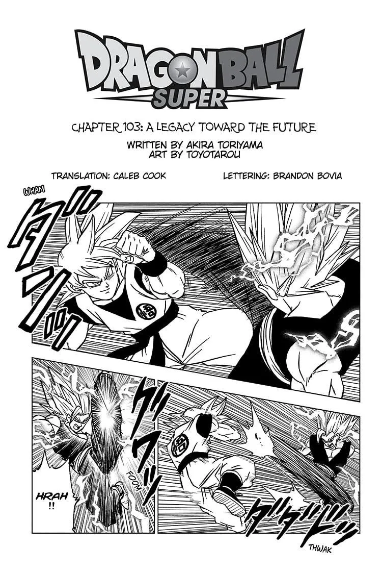 DRAGON BALL SUPER MANGA CHAPTER 103 1 1 19