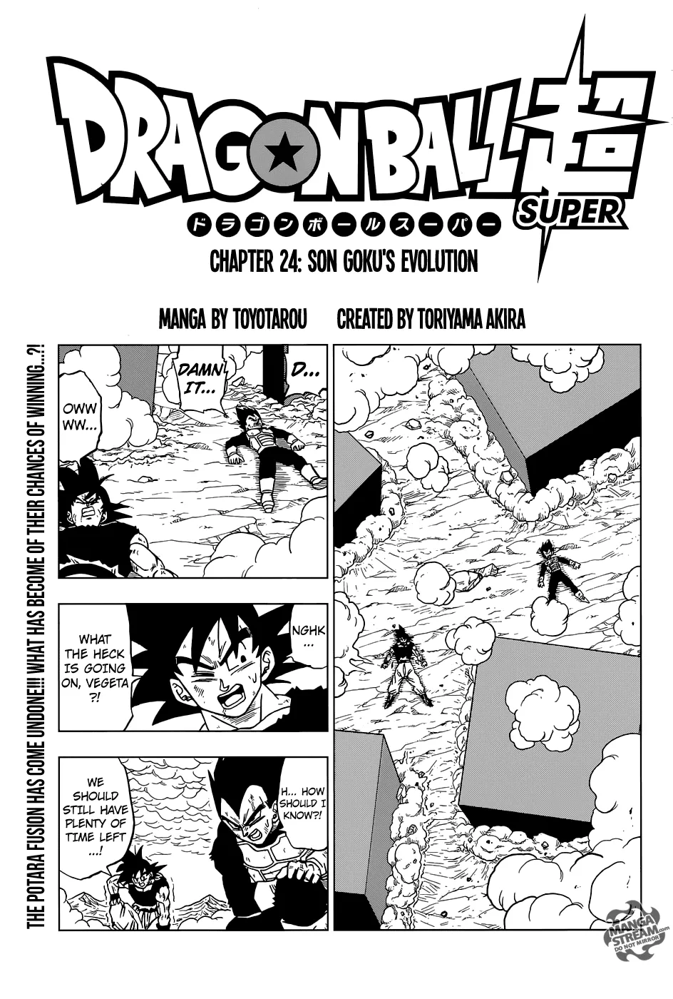 DRAGON BALL SUPER MANGA CHAPTER 24 1 01 13