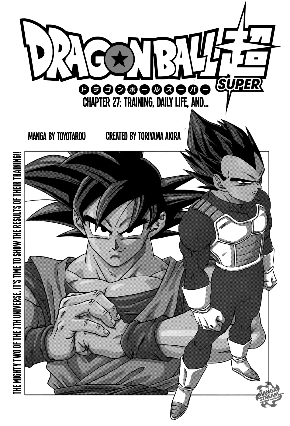DRAGON BALL SUPER MANGA CHAPTER 27 1 01 16