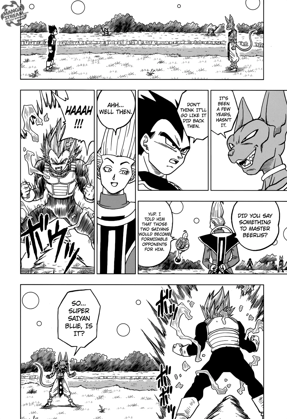 DRAGON BALL SUPER MANGA CHAPTER 27 21 21 17