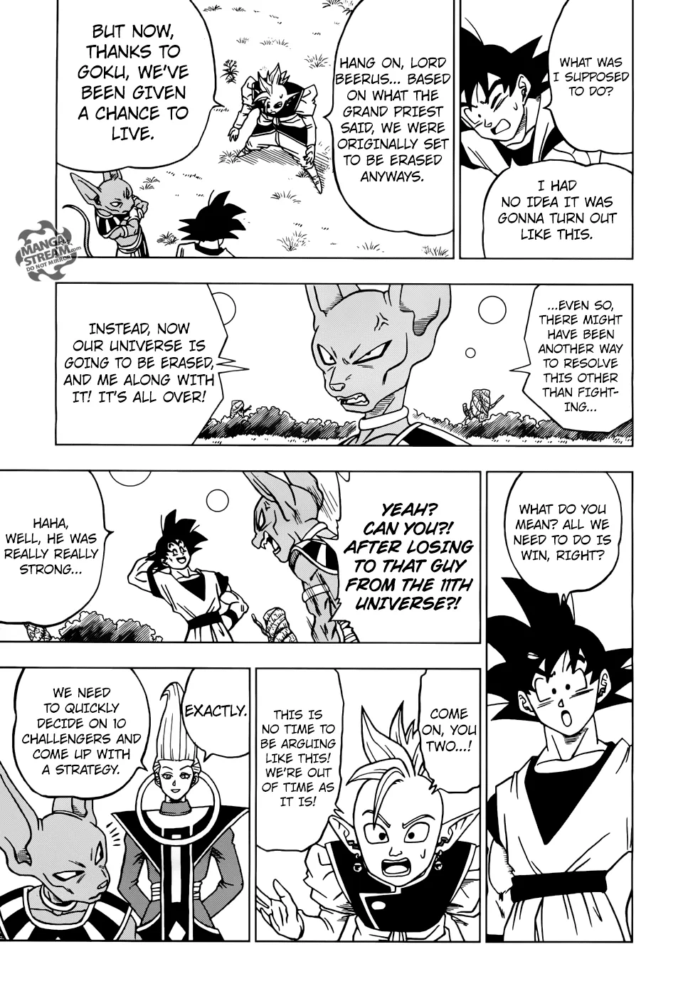 DRAGON BALL SUPER MANGA CHAPTER 30 16 16 20