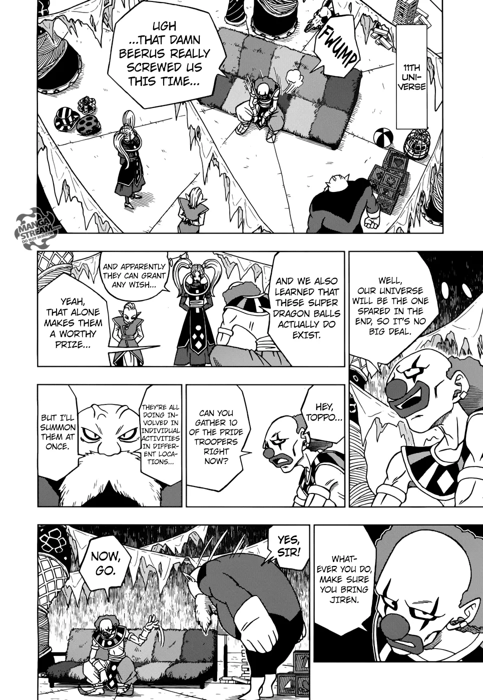 DRAGON BALL SUPER MANGA CHAPTER 30 19 19 20