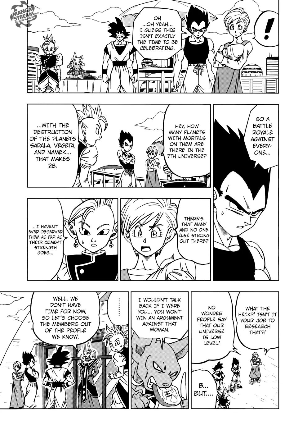 DRAGON BALL SUPER MANGA CHAPTER 30 26 26 18