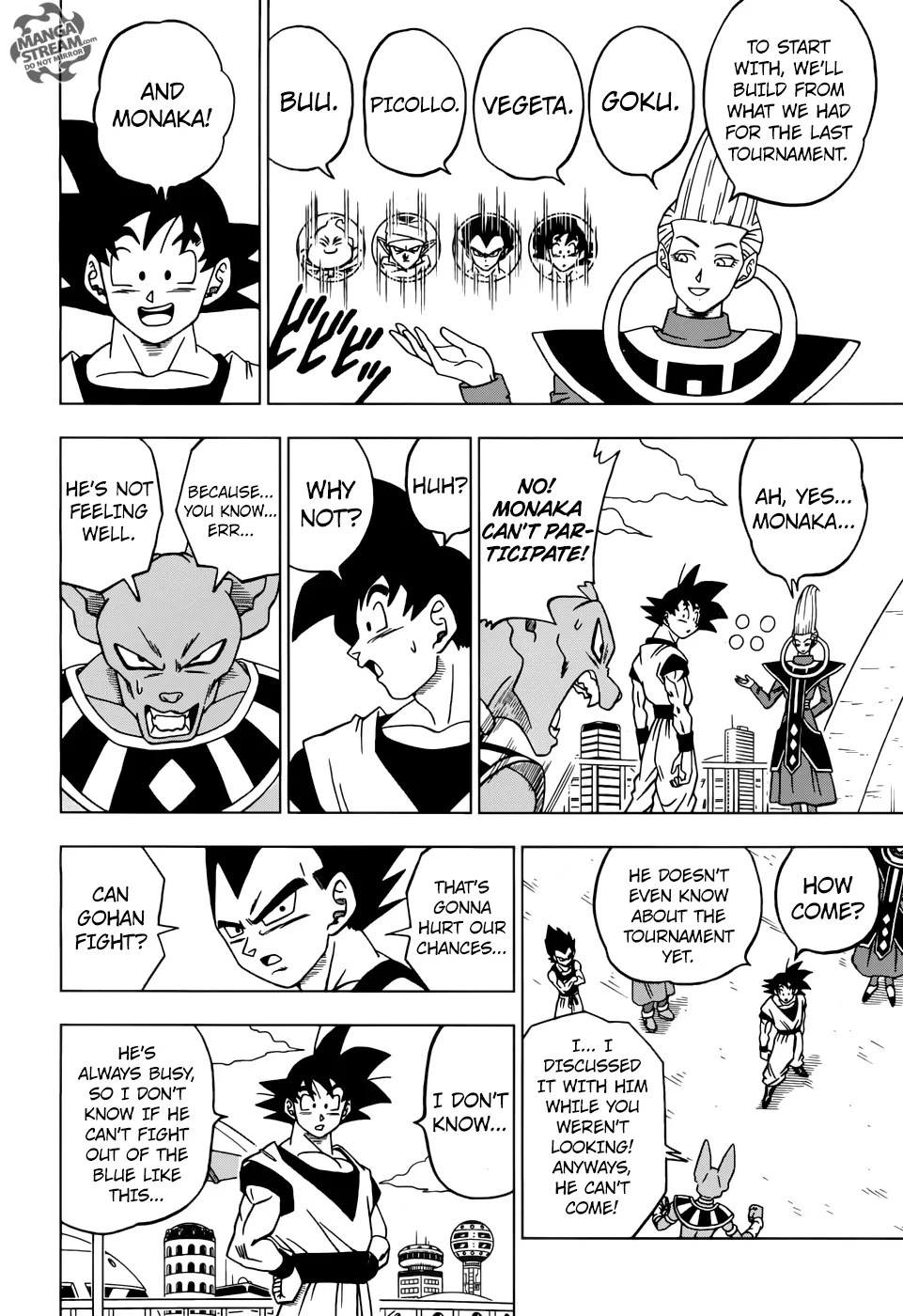 DRAGON BALL SUPER MANGA CHAPTER 30 27 27 18