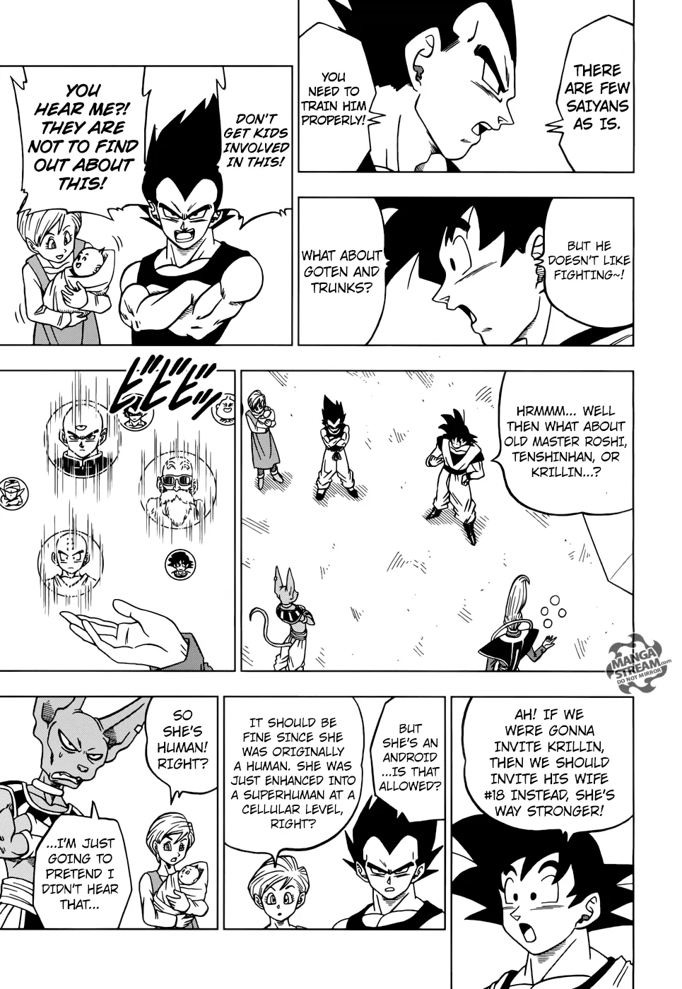 DRAGON BALL SUPER MANGA CHAPTER 30 28 28 18