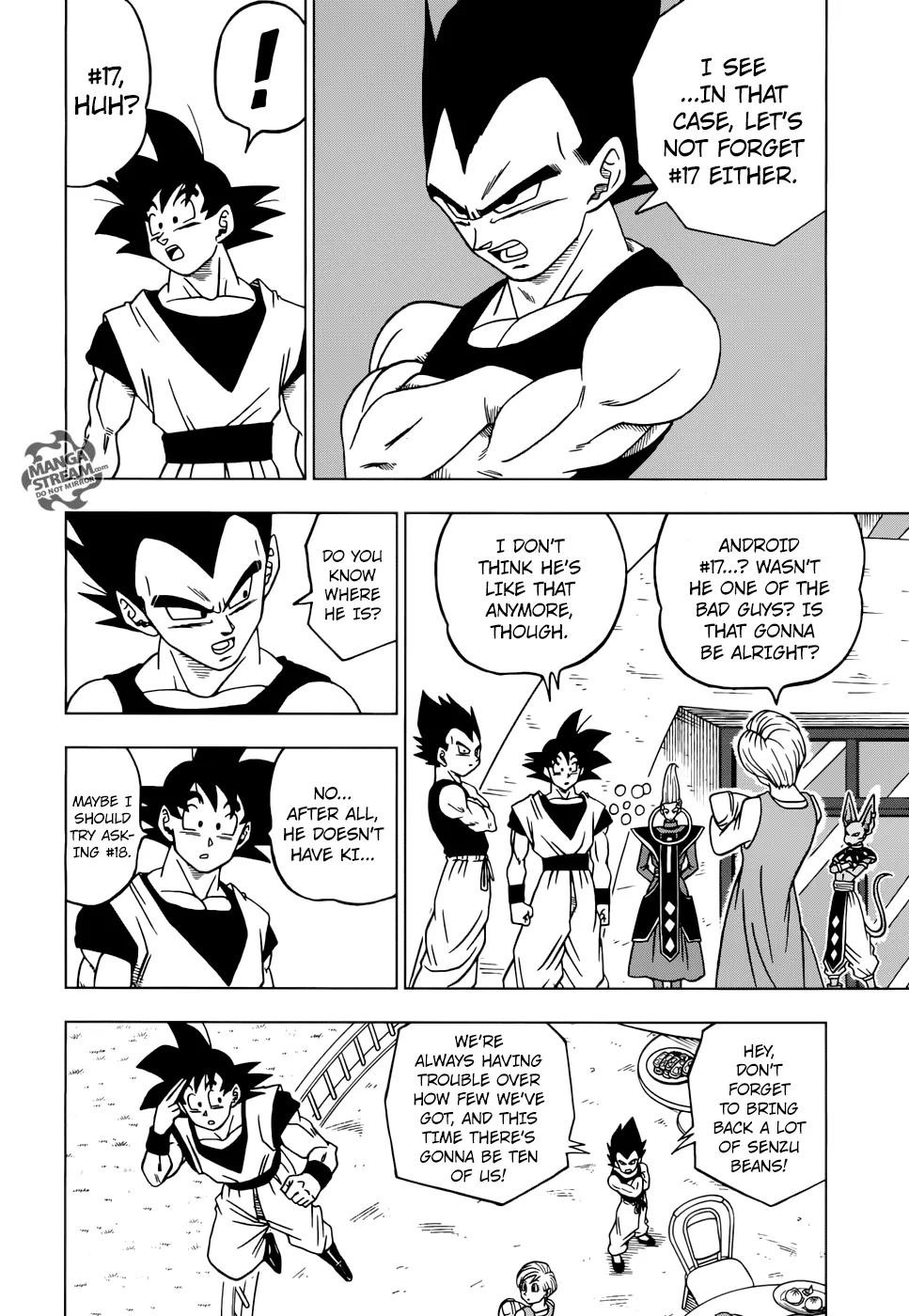 DRAGON BALL SUPER MANGA CHAPTER 30 29 29 18