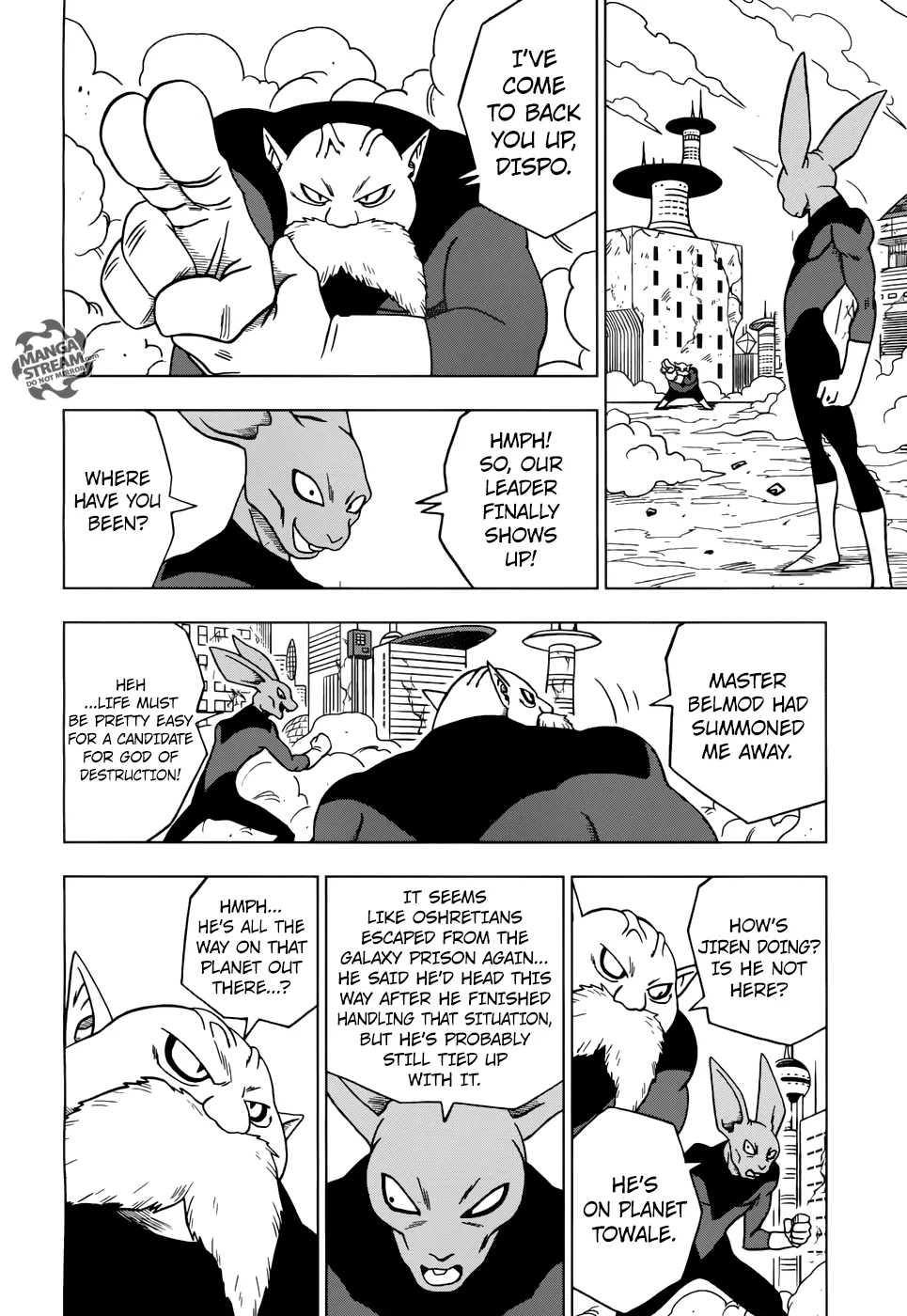 DRAGON BALL SUPER MANGA CHAPTER 30 35 35 17