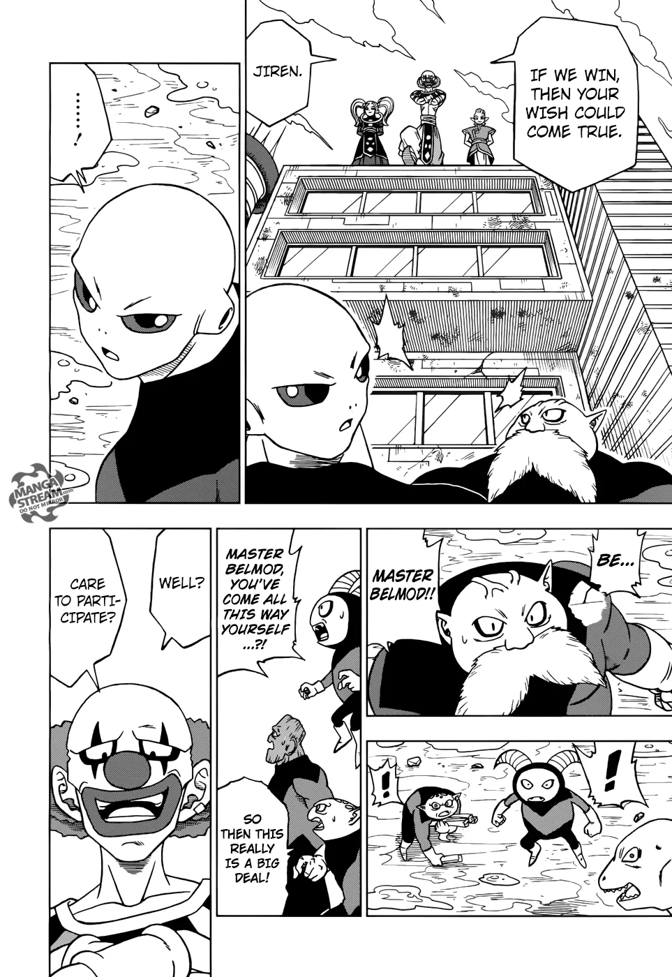 DRAGON BALL SUPER MANGA CHAPTER 30 45 45 8