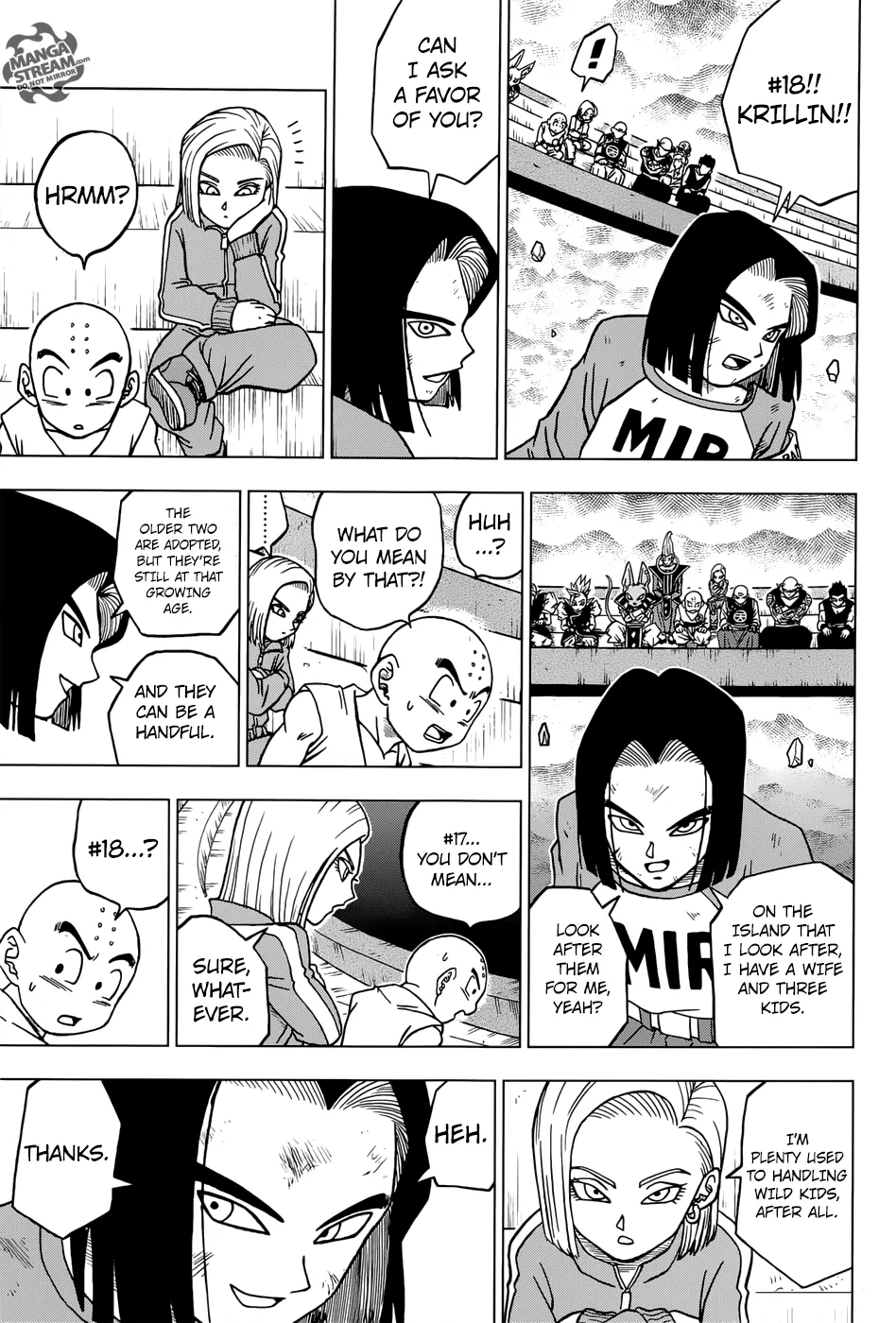 DRAGON BALL SUPER MANGA CHAPTER 40 38 38 28