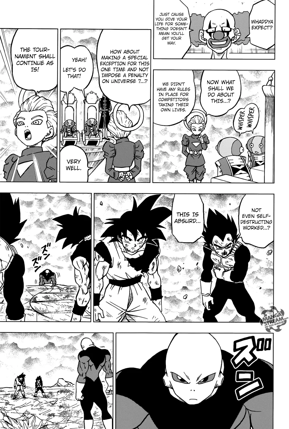 DRAGON BALL SUPER MANGA CHAPTER 40 44 44 20