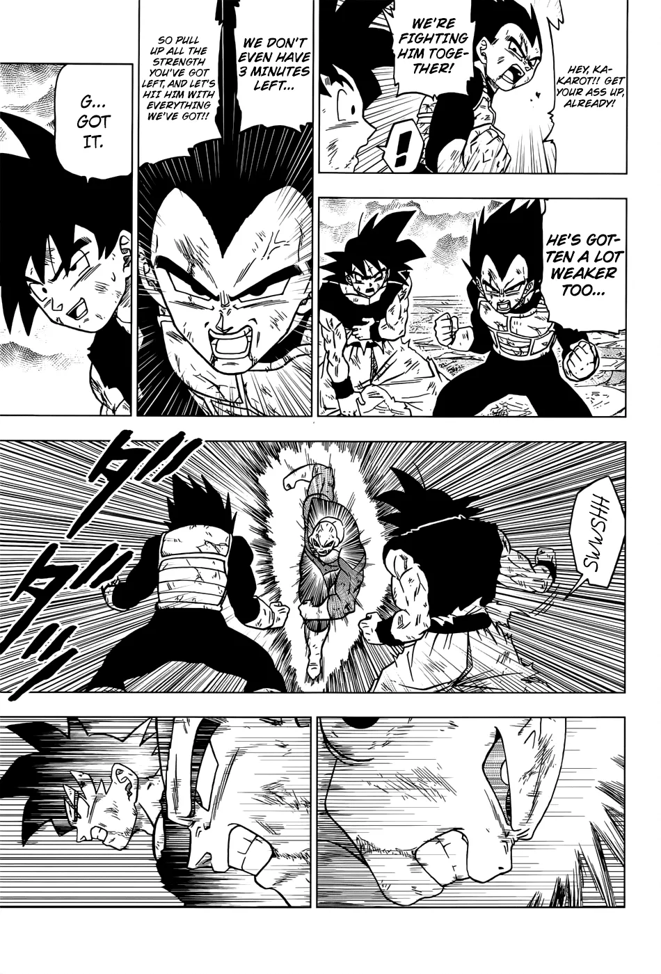 DRAGON BALL SUPER MANGA CHAPTER 41 41 42 23
