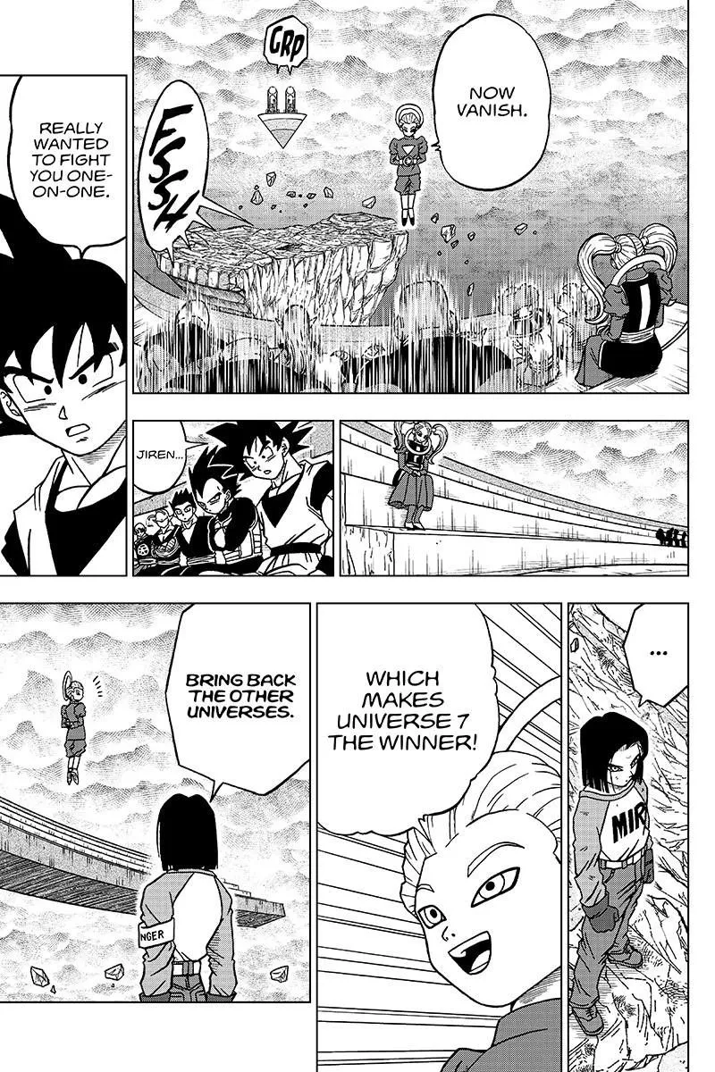 DRAGON BALL SUPER MANGA CHAPTER 42 27 27 31
