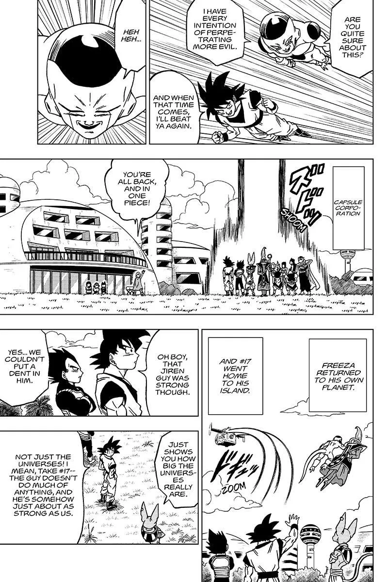 DRAGON BALL SUPER MANGA CHAPTER 42 31 31 31