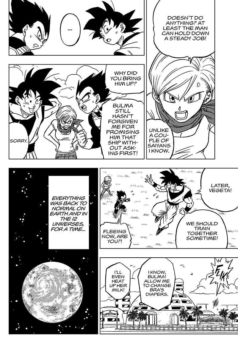 DRAGON BALL SUPER MANGA CHAPTER 42 32 32 31