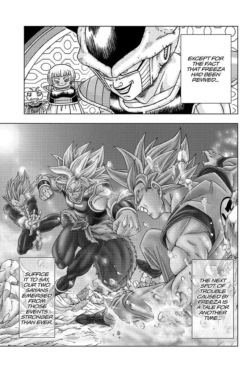 DRAGON BALL SUPER MANGA CHAPTER 42 33 33 30