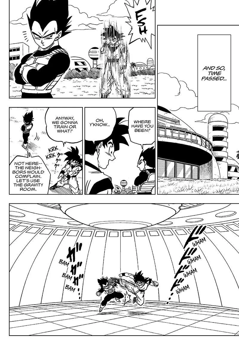 DRAGON BALL SUPER MANGA CHAPTER 42 34 34 30