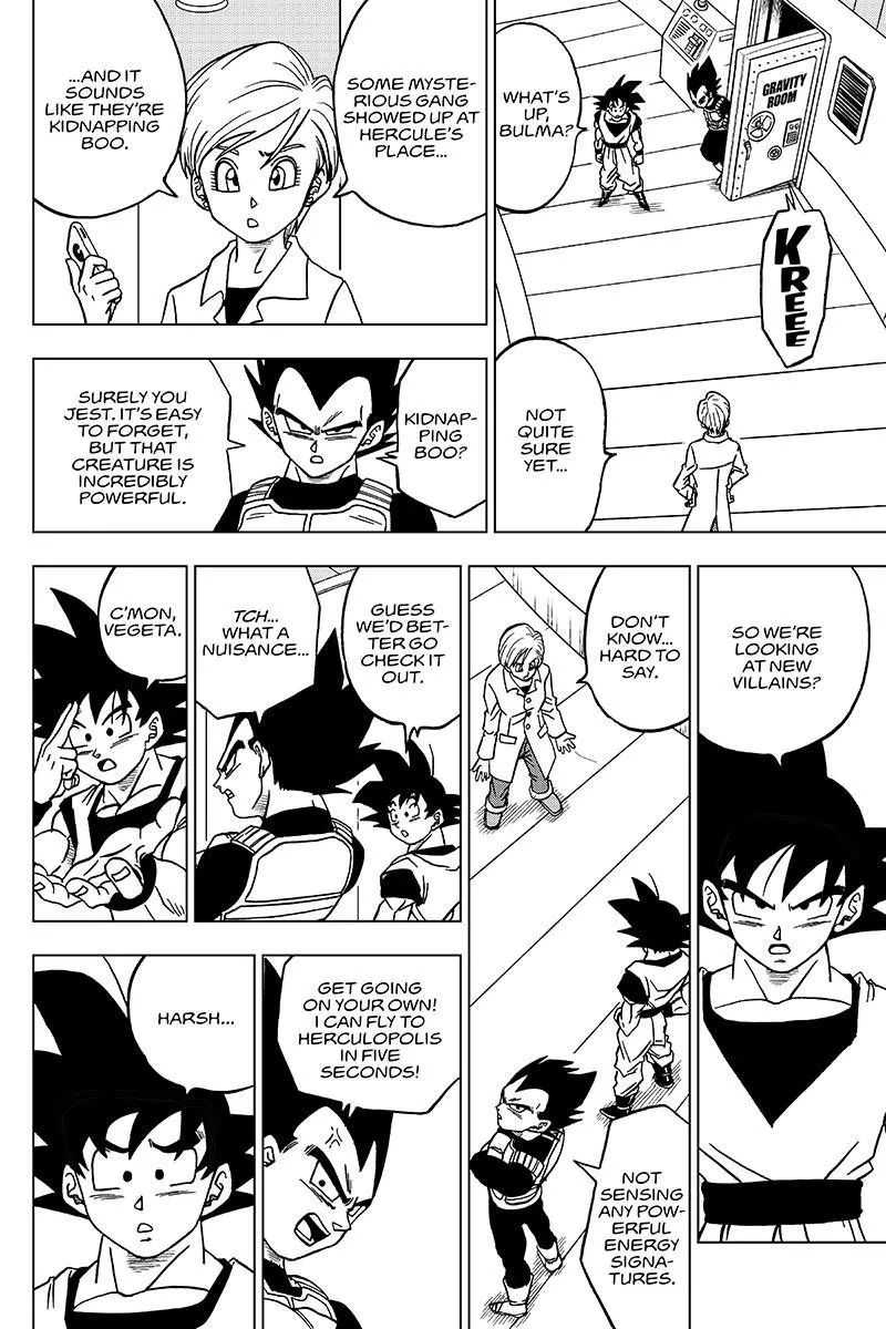 DRAGON BALL SUPER MANGA CHAPTER 42 36 36 30