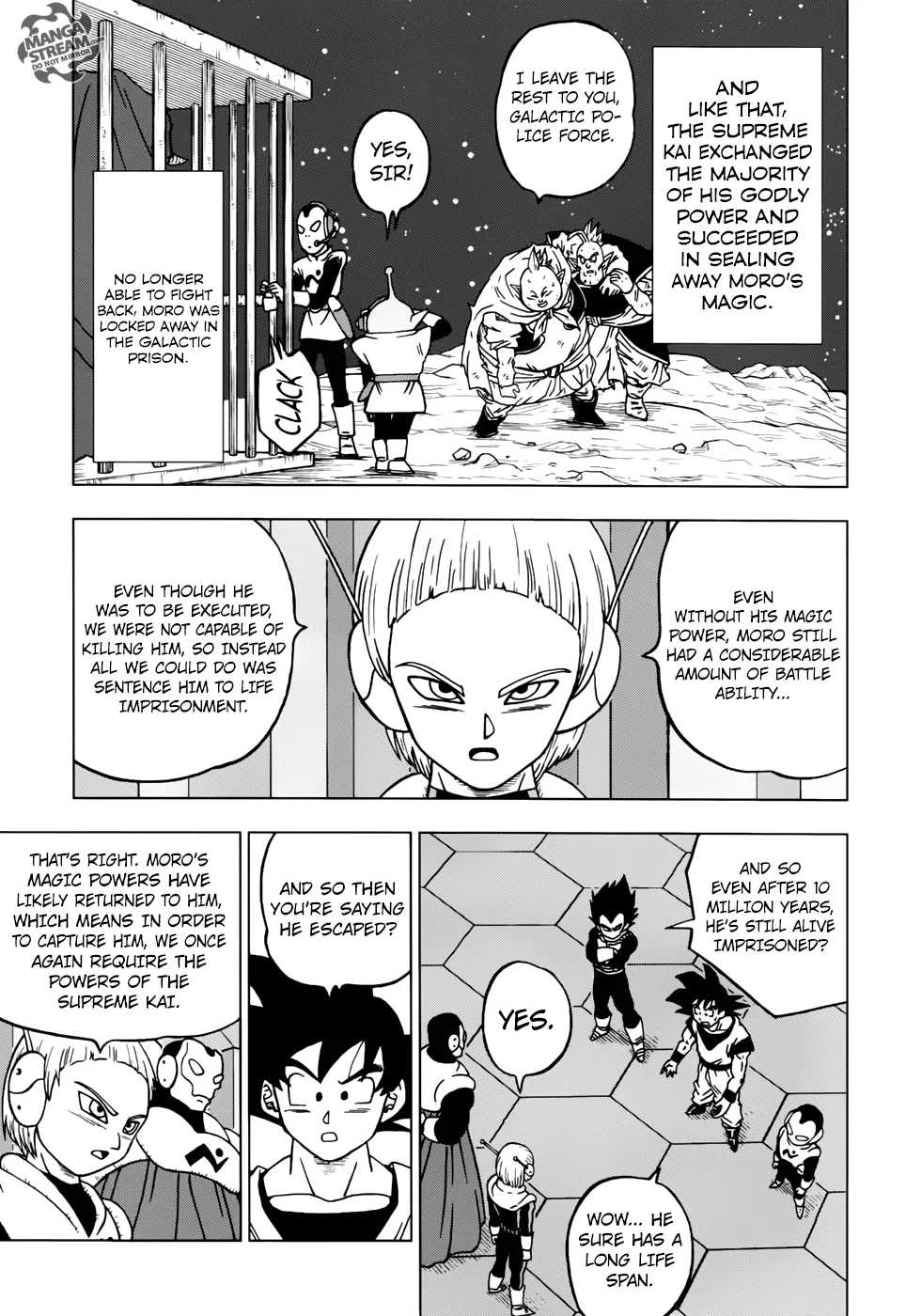 DRAGON BALL SUPER MANGA CHAPTER 43 15 16 34