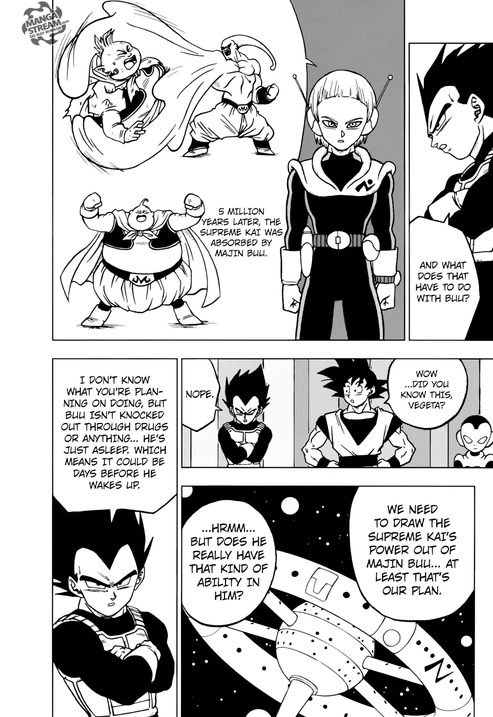 DRAGON BALL SUPER MANGA CHAPTER 43 16 17 34