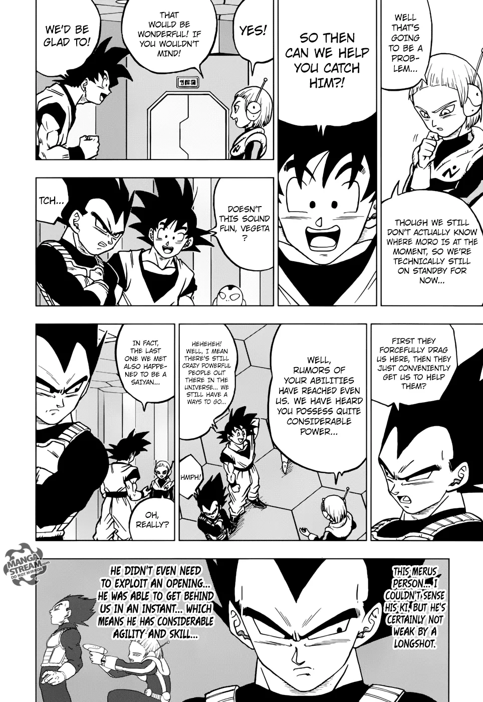 DRAGON BALL SUPER MANGA CHAPTER 43 18 19 34
