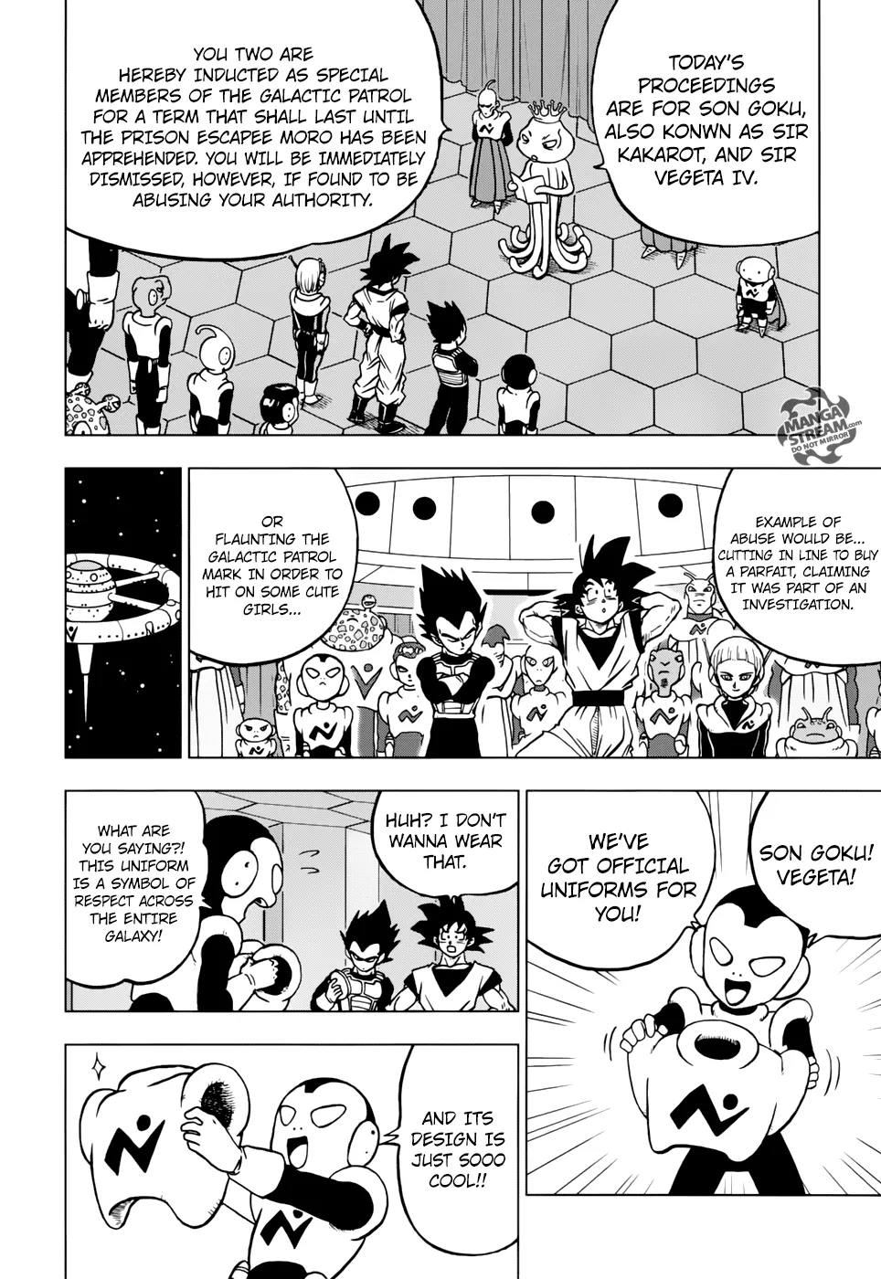 DRAGON BALL SUPER MANGA CHAPTER 43 20 21 34