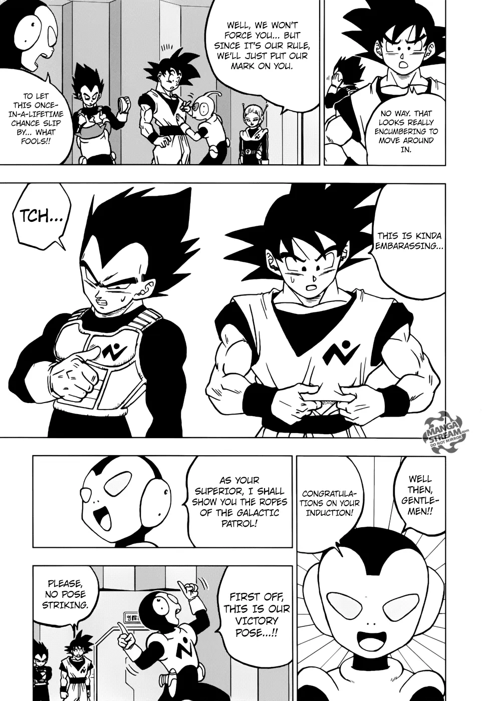 DRAGON BALL SUPER MANGA CHAPTER 43 21 22 34