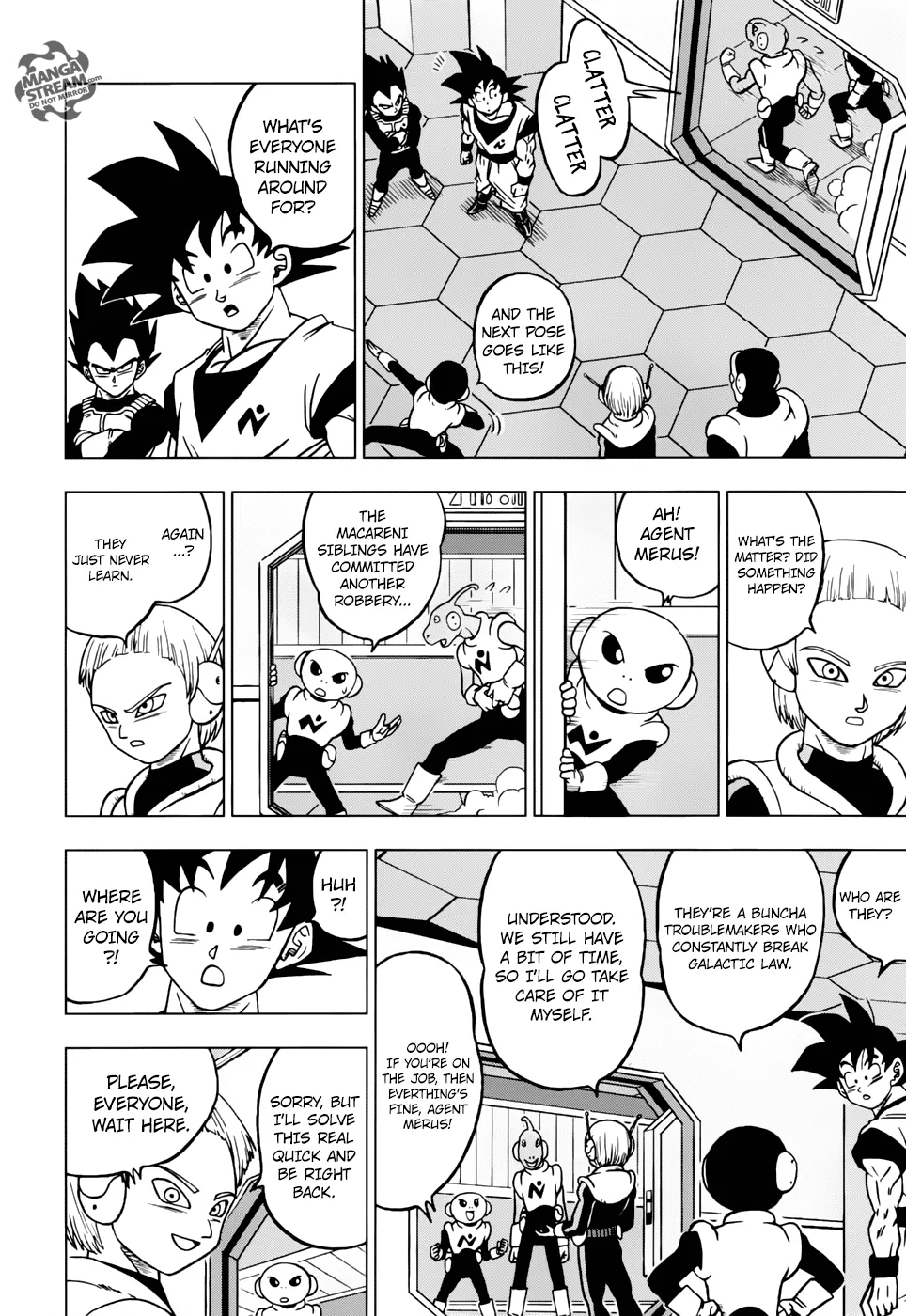 DRAGON BALL SUPER MANGA CHAPTER 43 22 23 34
