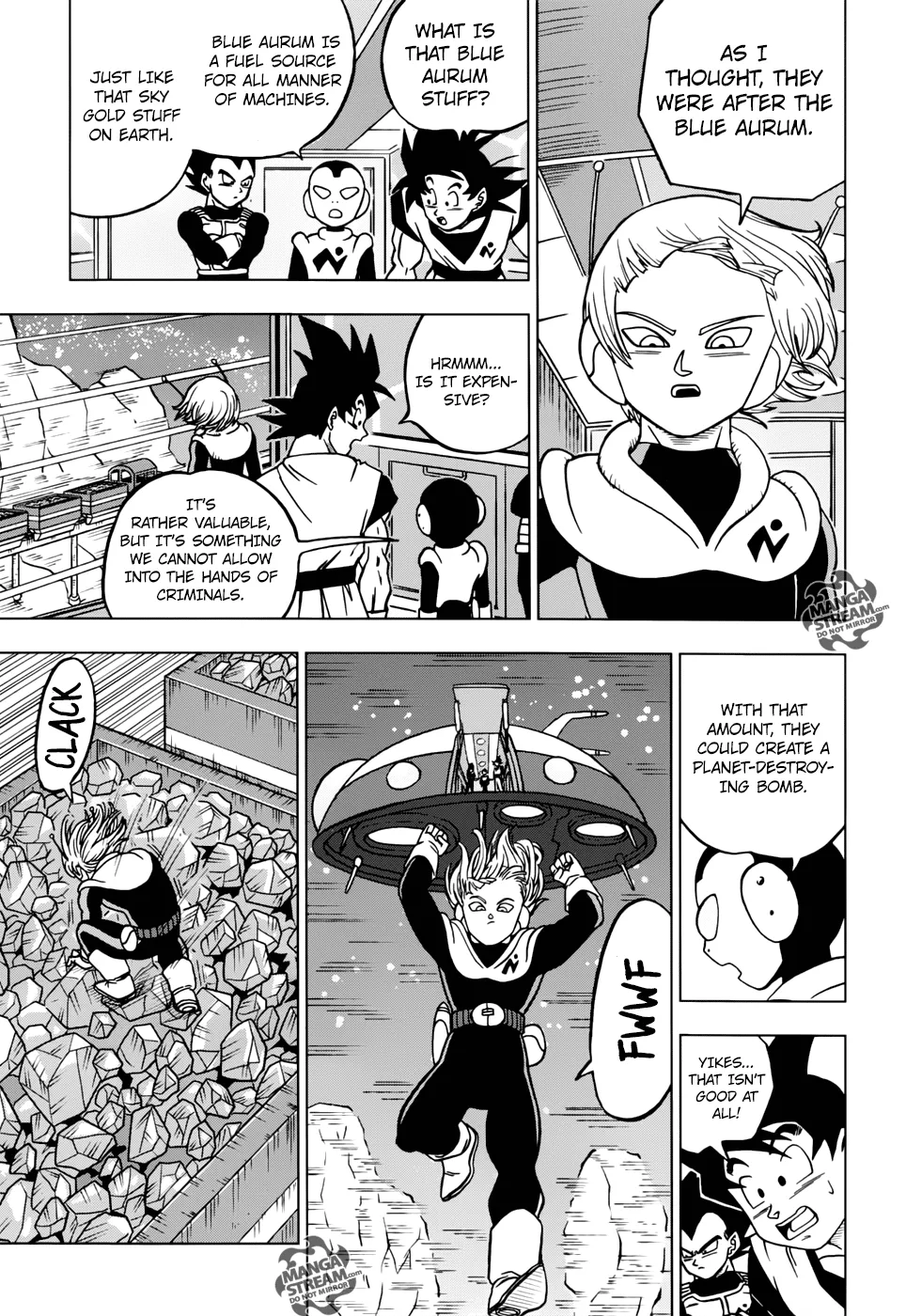 DRAGON BALL SUPER MANGA CHAPTER 43 27 28 32