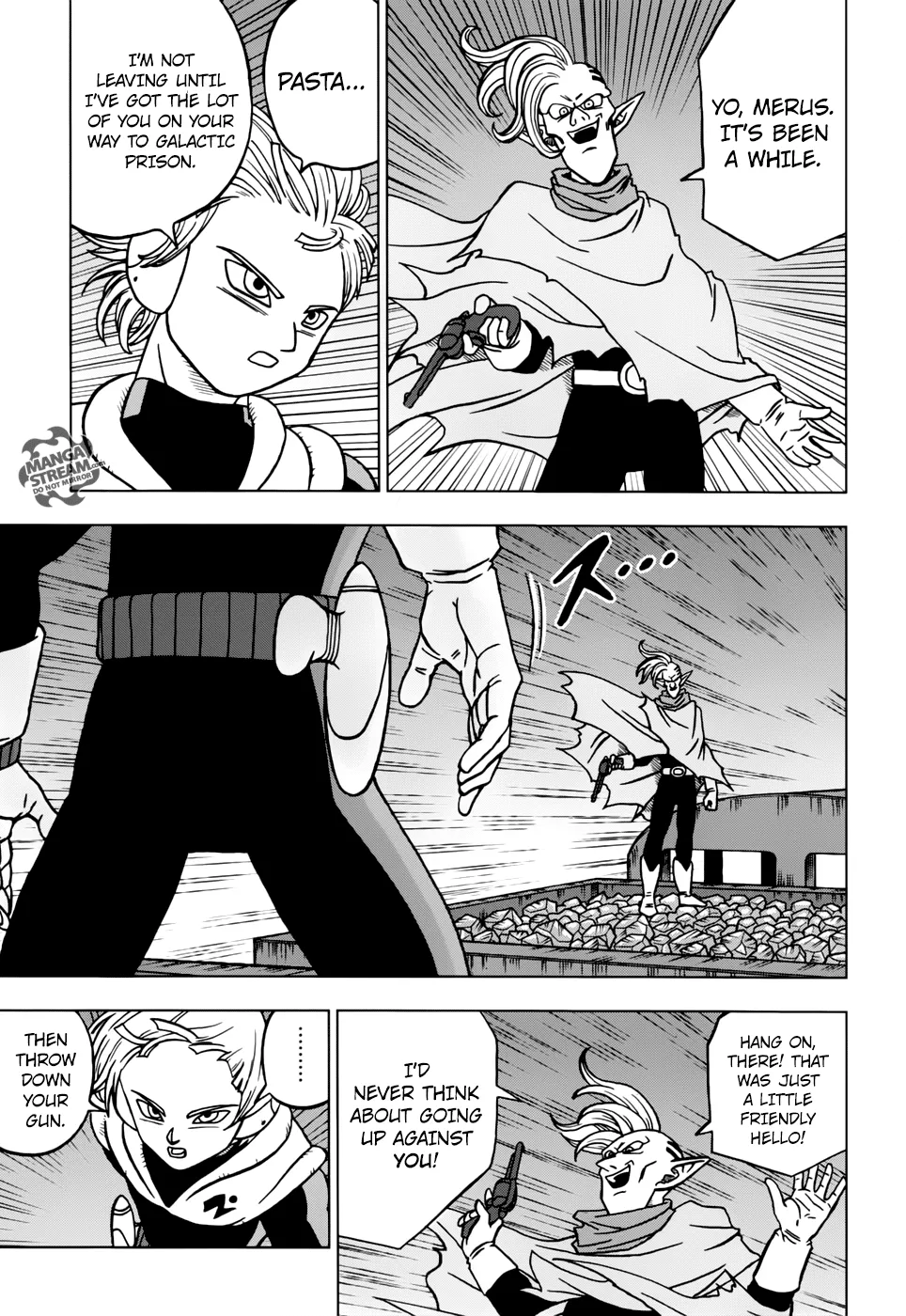 DRAGON BALL SUPER MANGA CHAPTER 43 29 30 32