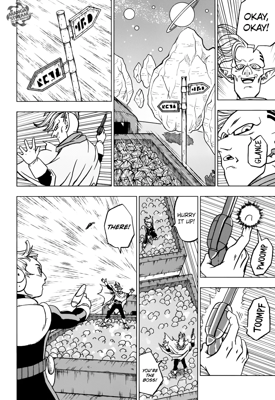 DRAGON BALL SUPER MANGA CHAPTER 43 30 31 32