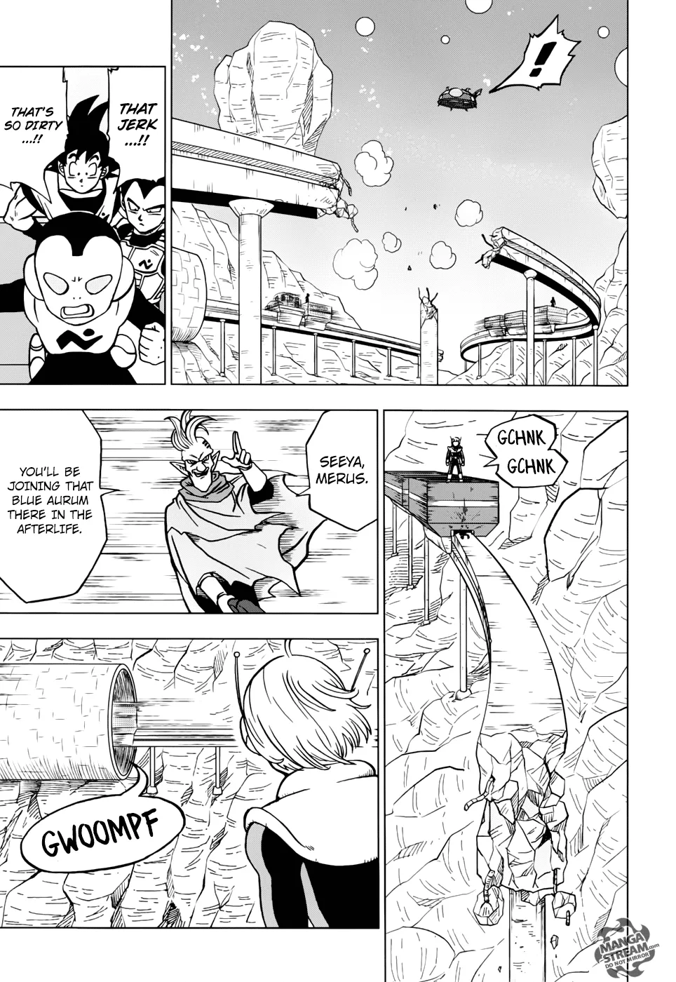 DRAGON BALL SUPER MANGA CHAPTER 43 35 36 31