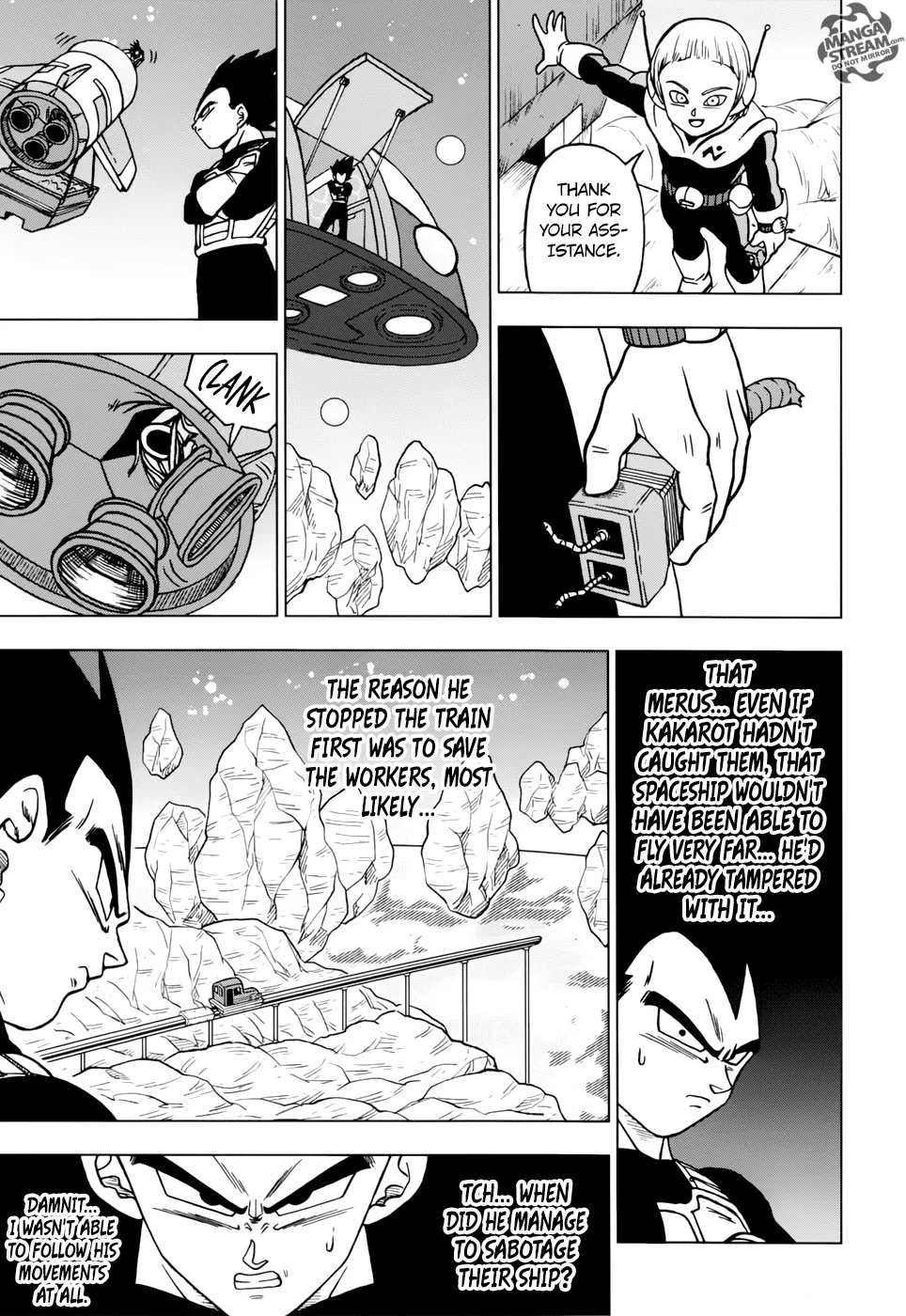 DRAGON BALL SUPER MANGA CHAPTER 43 41 42 25