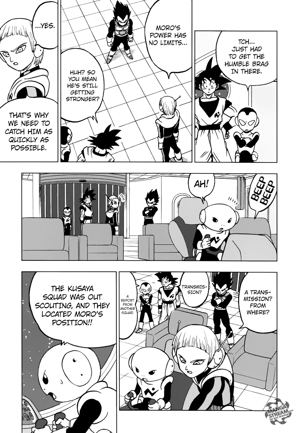 DRAGON BALL SUPER MANGA CHAPTER 43 43 44 23