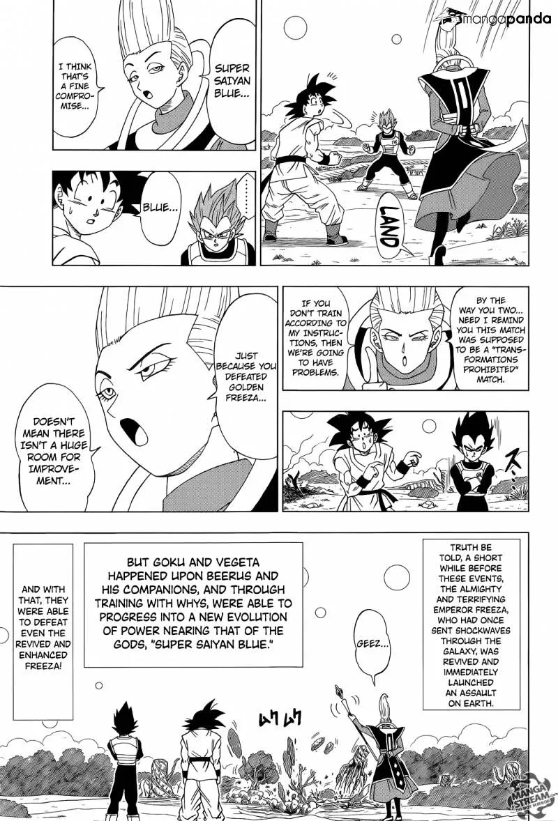 DRAGON BALL SUPER MANGA CHAPTER 5 12 12 5
