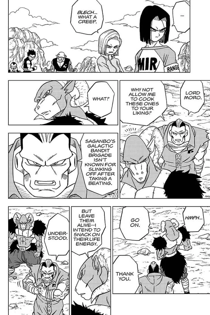 DRAGON BALL SUPER MANGA CHAPTER 57 32 32 46
