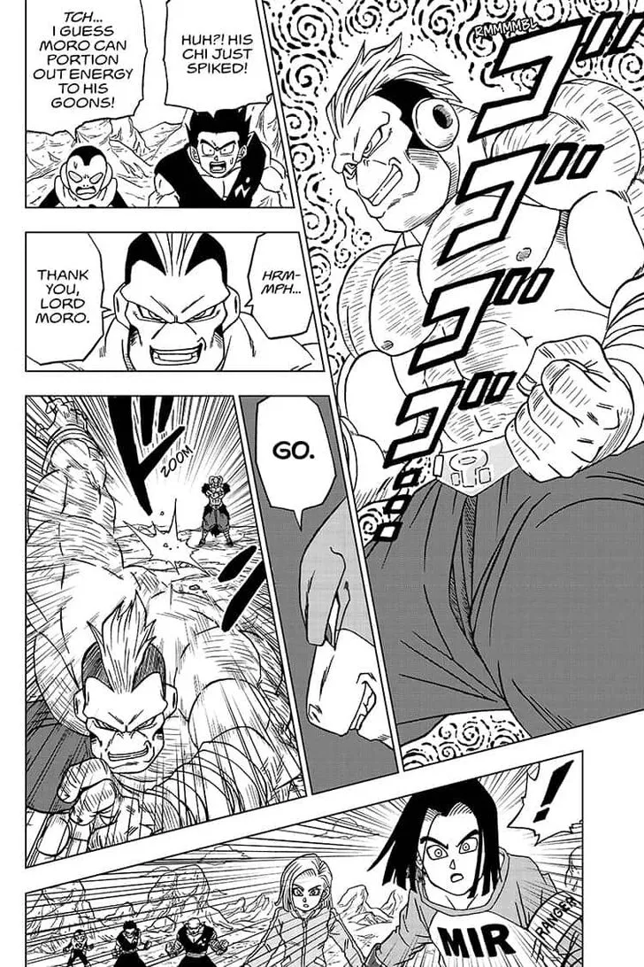 DRAGON BALL SUPER MANGA CHAPTER 57 34 34 45