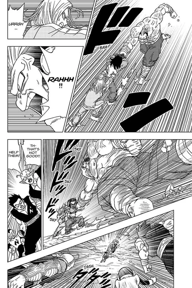 DRAGON BALL SUPER MANGA CHAPTER 57 36 36 45
