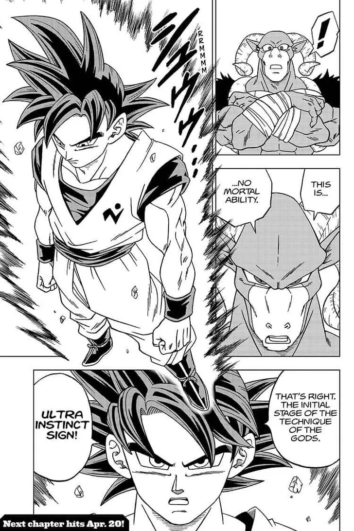 DRAGON BALL SUPER MANGA CHAPTER 58 45 45 35