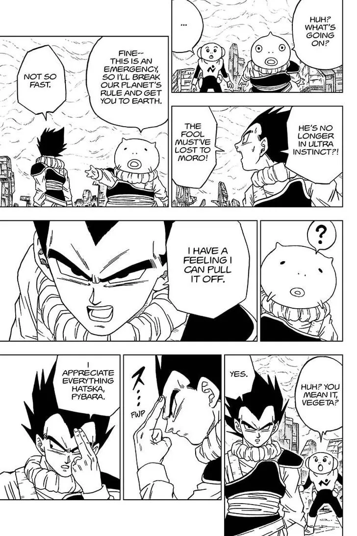DRAGON BALL SUPER MANGA CHAPTER 60 35 35 48
