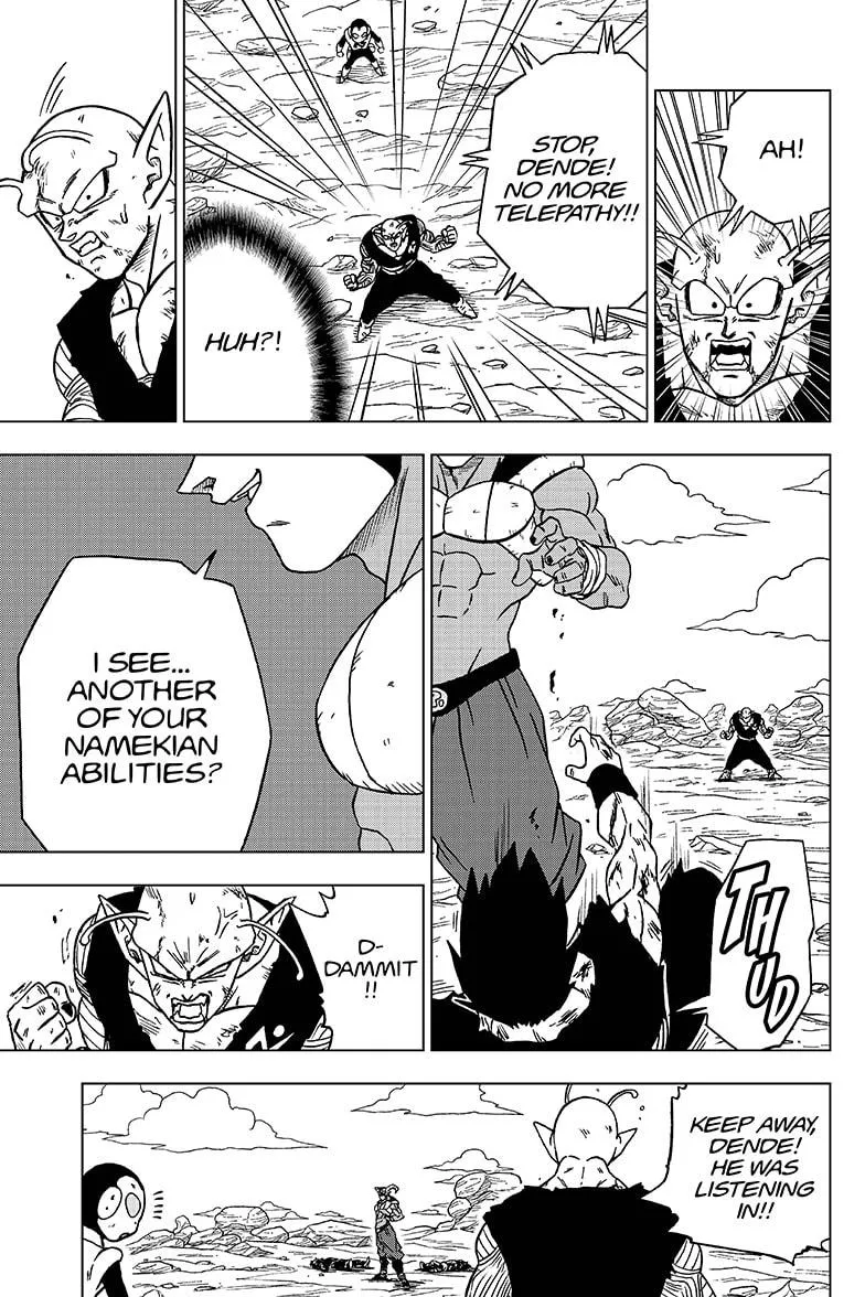 DRAGON BALL SUPER MANGA CHAPTER 62 31 31 51