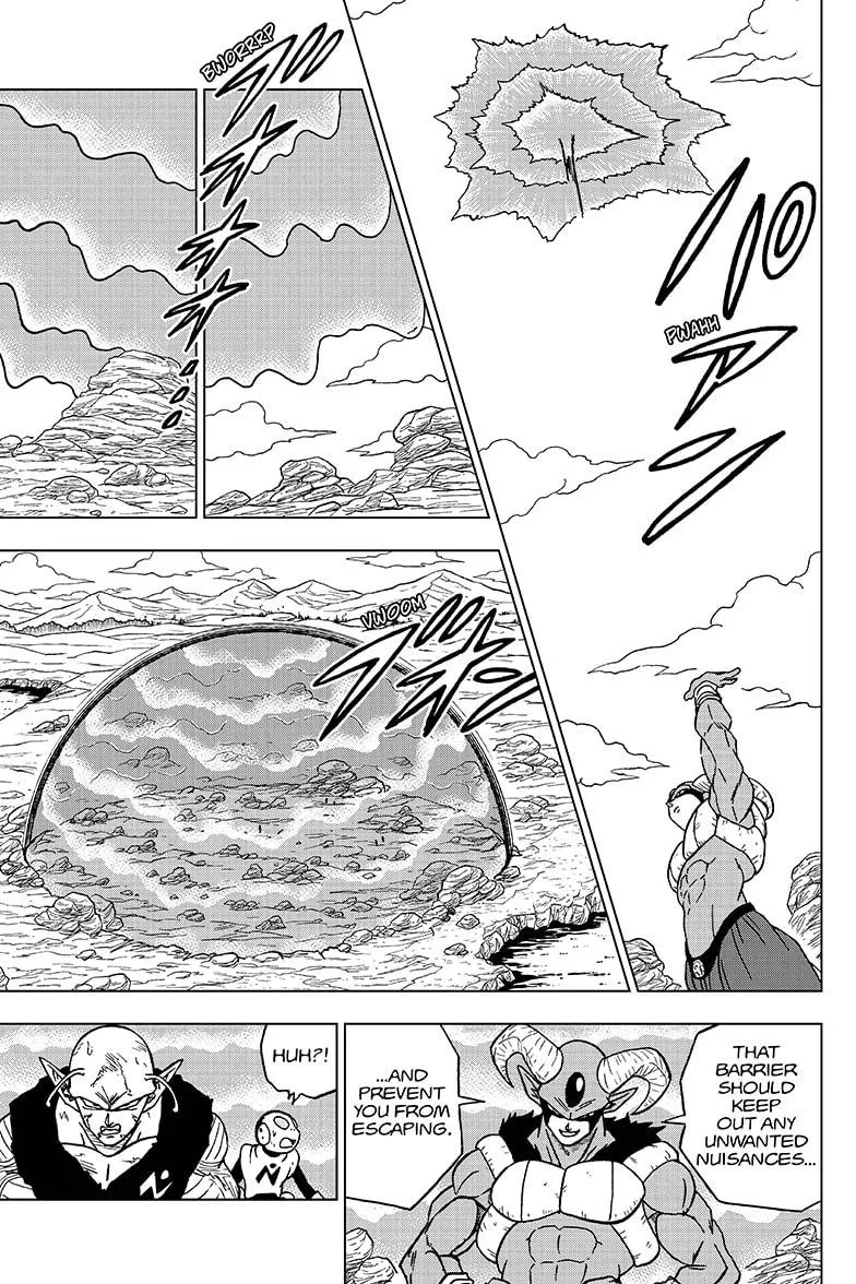DRAGON BALL SUPER MANGA CHAPTER 62 33 33 50