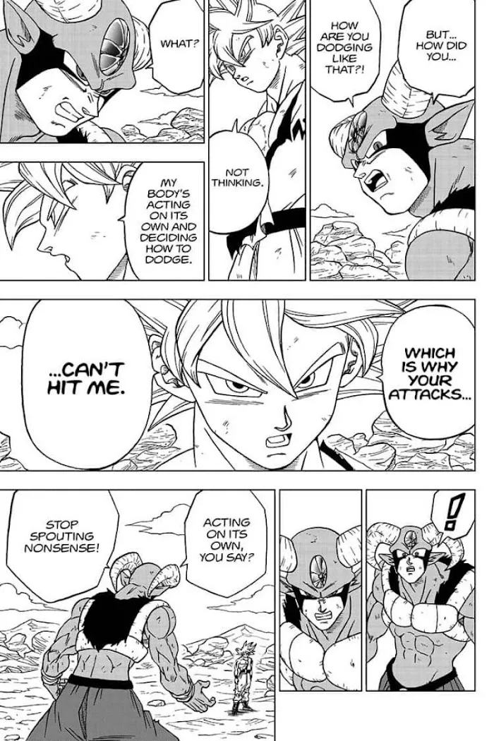 DRAGON BALL SUPER MANGA CHAPTER 64 23 23 55