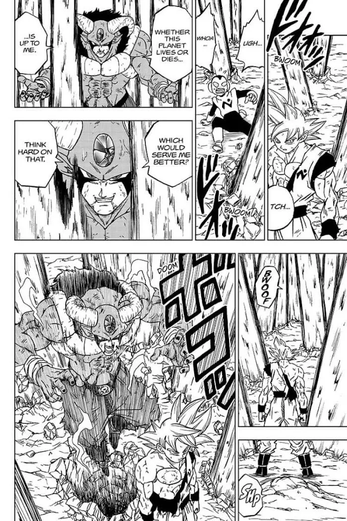 DRAGON BALL SUPER MANGA CHAPTER 64 38 38 52