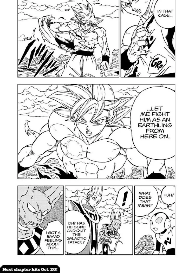 DRAGON BALL SUPER MANGA CHAPTER 64 45 45 41
