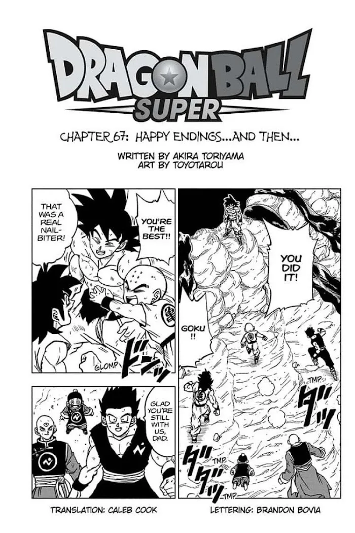 DRAGON BALL SUPER MANGA CHAPTER 67 1 1 3