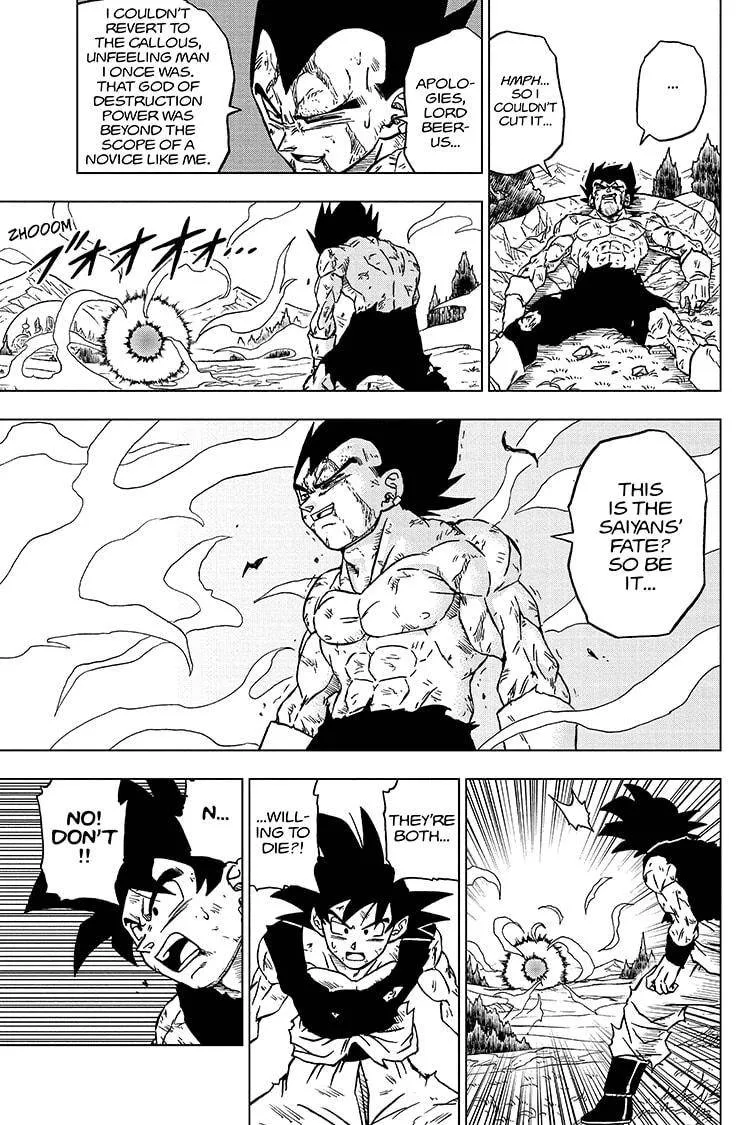 DRAGON BALL SUPER MANGA CHAPTER 76 37 37 65