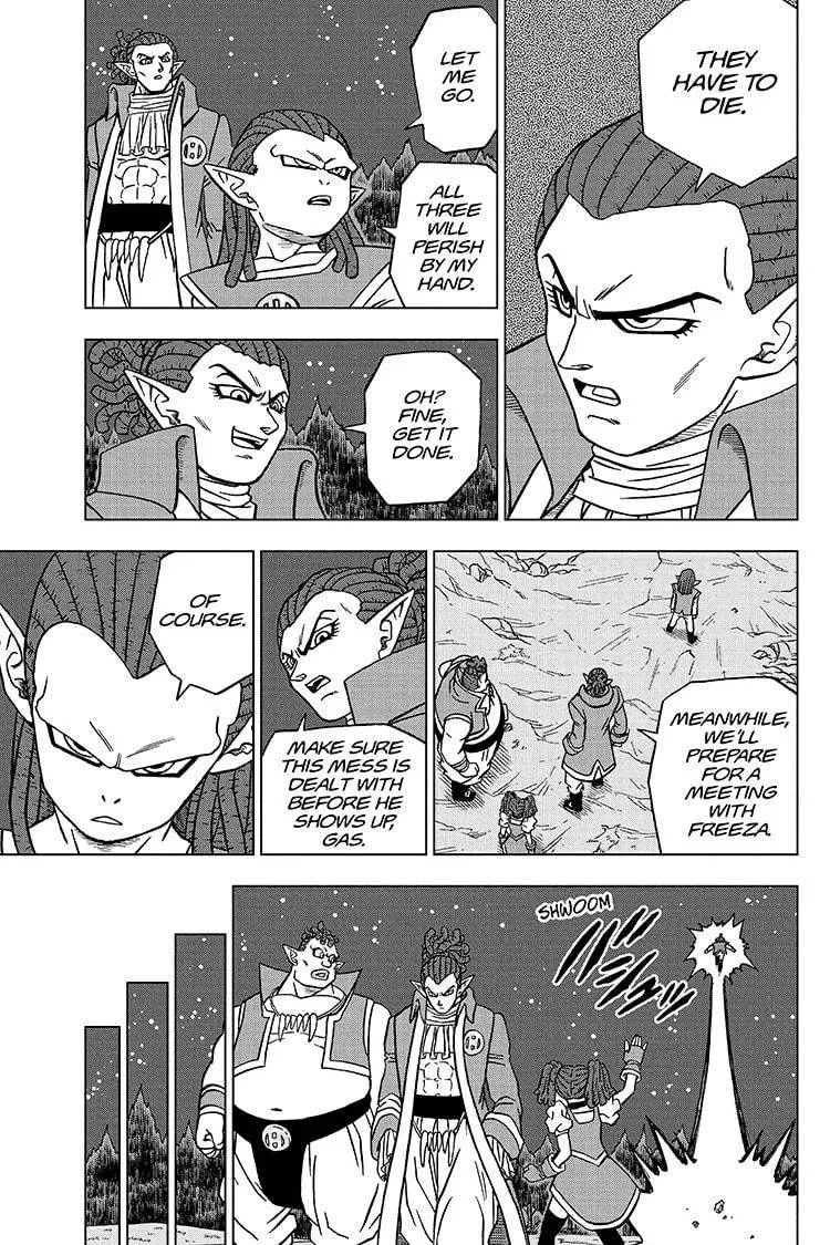 DRAGON BALL SUPER MANGA CHAPTER 77 43 43 58