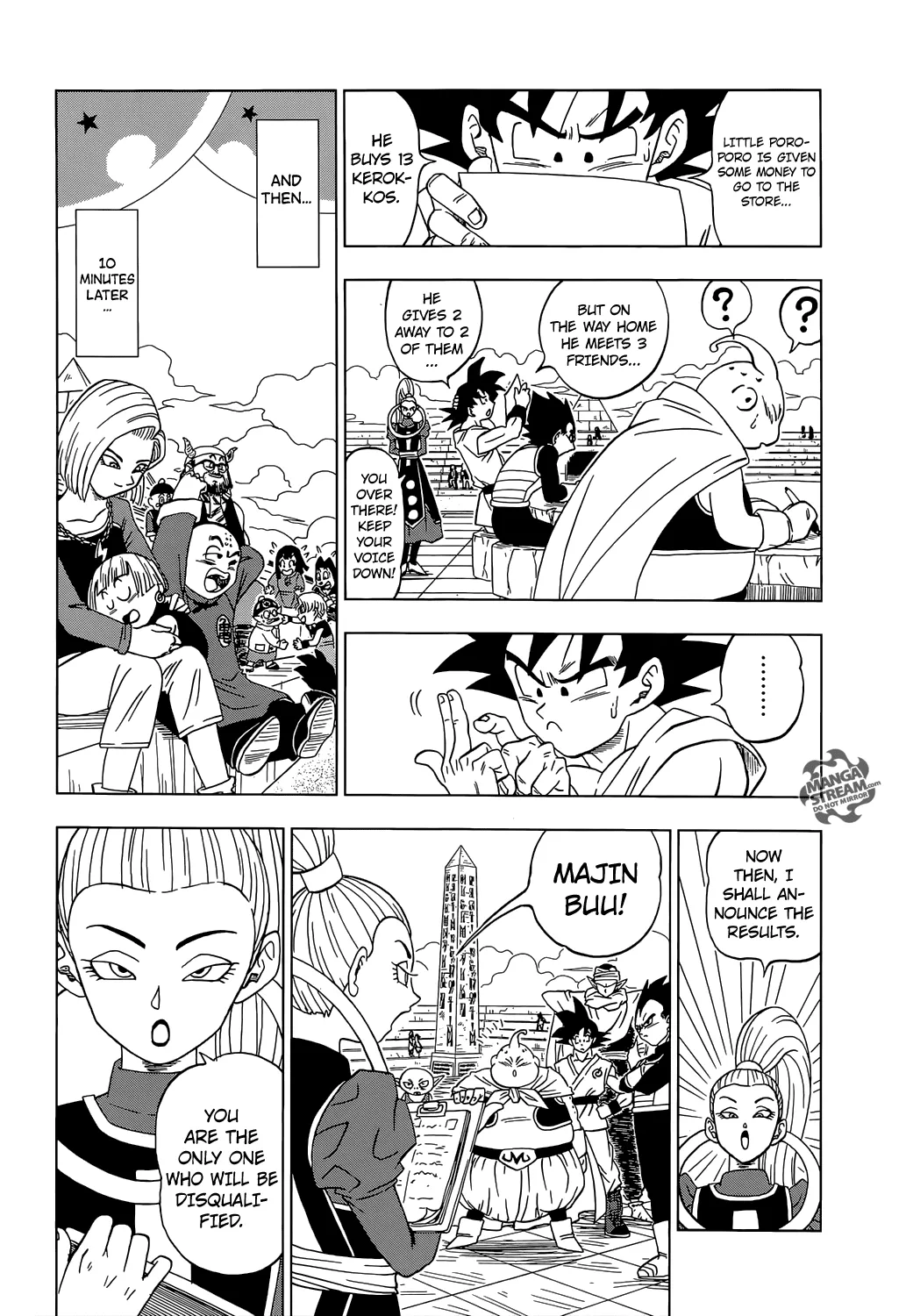 DRAGON BALL SUPER MANGA CHAPTER 8 7 07 6
