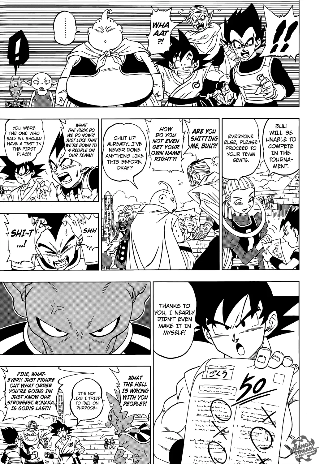 DRAGON BALL SUPER MANGA CHAPTER 8 8 08 6