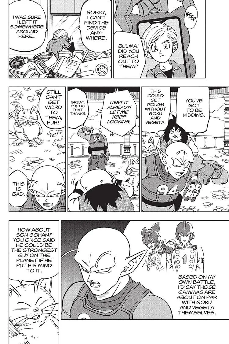DRAGON BALL SUPER MANGA CHAPTER 92 36 36 81